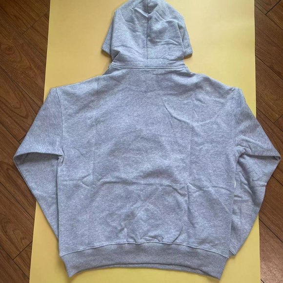 Sp5der Beluga light gray white star spider hoodie - Picture 10 of 10